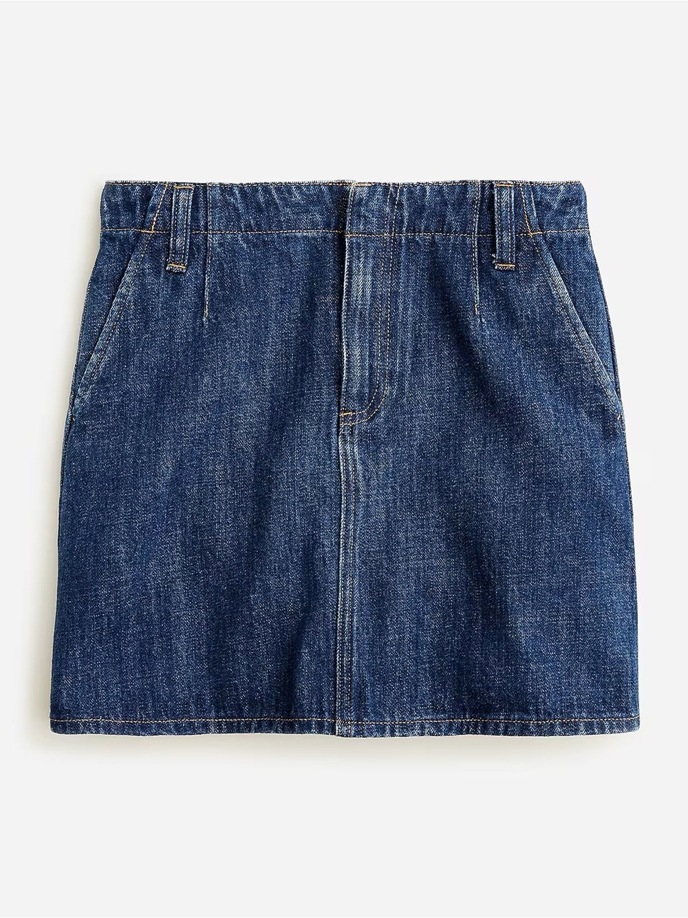 J. Crew Blue Denim Mini Skirt Size 28